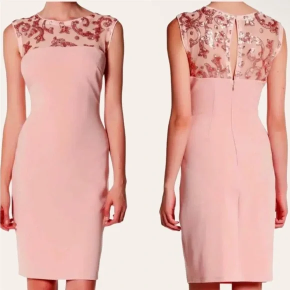 midi dress with embroidery Emmy Embroidered Midi Dress